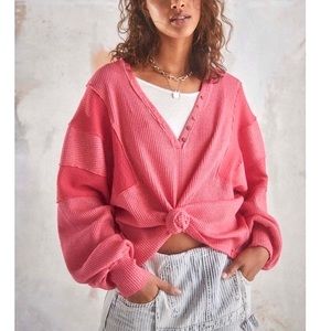 Free People Callisto Henley Top